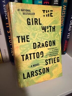 The Girl with the Dragon Tattoo - Yellow Cover